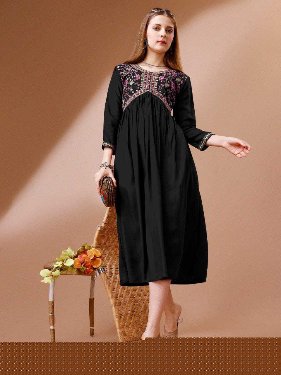 Rayon Anarkali Kurti - MYLUXURY LANE ENTERPRISE